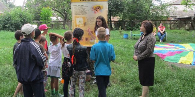 На Полтавщині провели розважально-пізнавальну гру «Країна здоров’я»