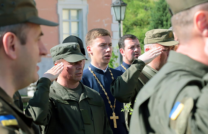 У Нацгвардії впровадили штатне військове капеланство