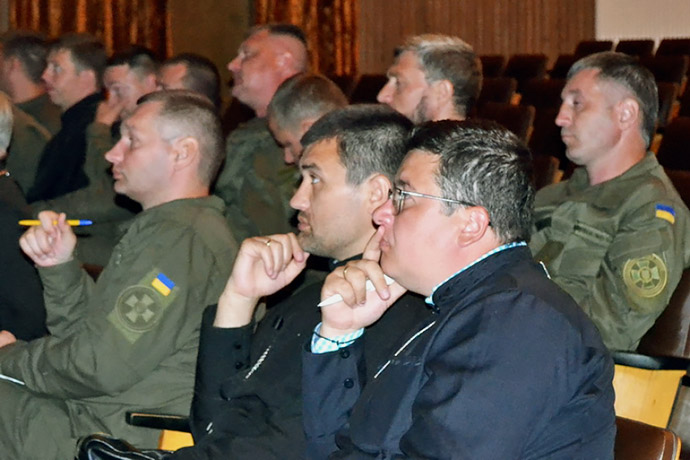 У Нацгвардії впровадили штатне військове капеланство