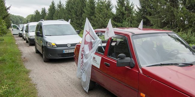 Всеукраїнський автопробіг Реформації проїхався по містах та селах Вінниччини