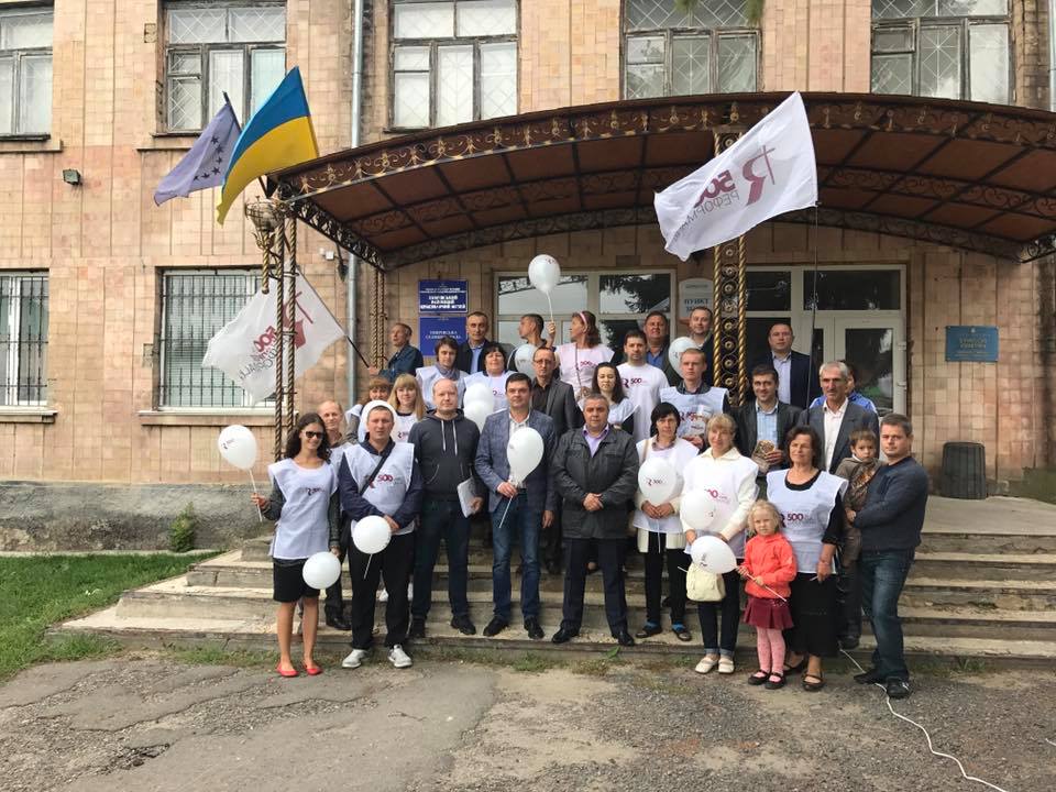 Всеукраїнський автопробіг Реформації проїхався по містах та селах Вінниччини 