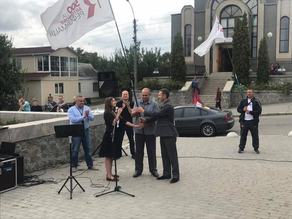 Всеукраїнський автопробіг Реформації проїхався по містах та селах Вінниччини 