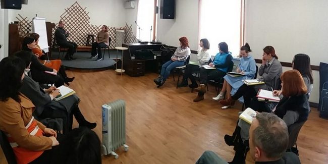 Клініка “Ангелія” провела тренінг для психологів “ADRA Україна” в Краматорську