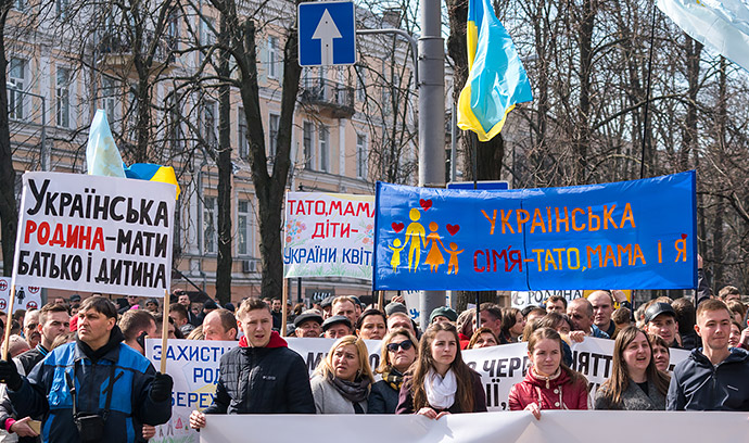 Учасники мітингу за сім’ю застерігають владу від обмеження свободи слова