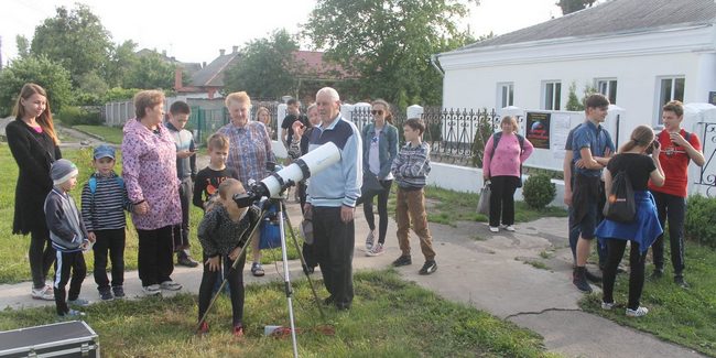 Відвідувачі днів відкритої астрономії на Черкащині дізналися про зв’язок Біблії та науки