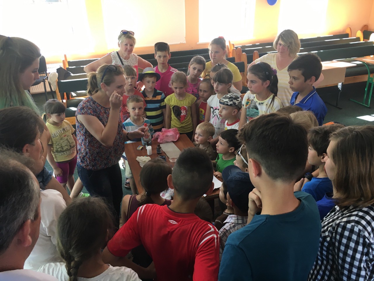 Мотивационные семинары провели для родителей на каникулярной школе в Запорожской области 