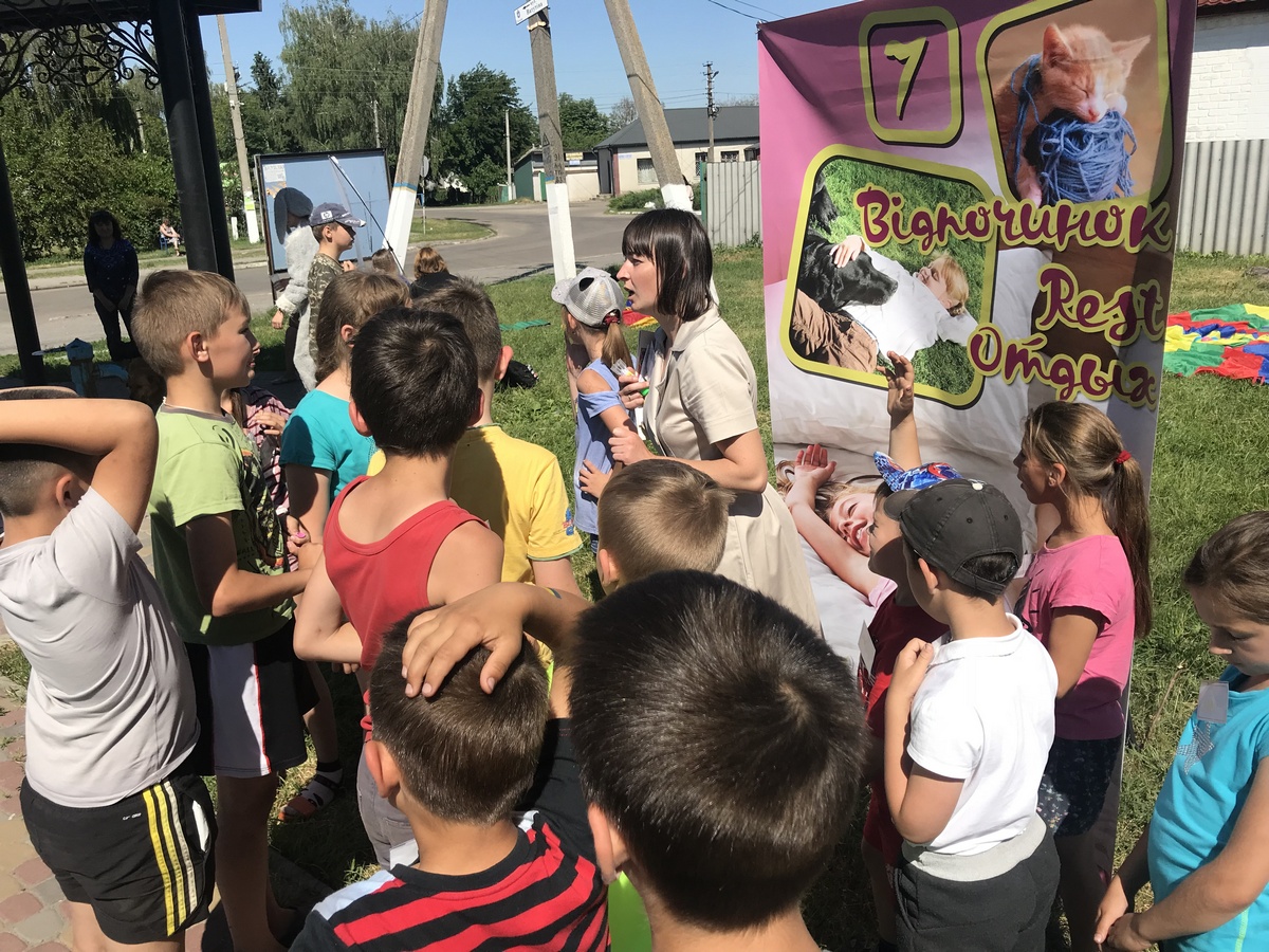 У Гоголеві діти зустрілися з уродженцем Камеруну