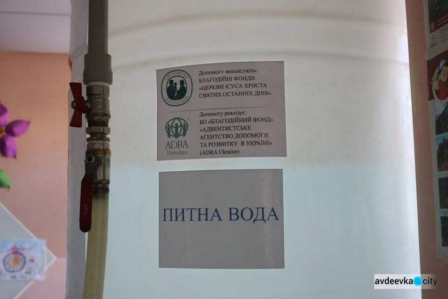 Адвентистское агентство помощи и развития (ADRA Ukraine) за неделю доставила 14 000 литров питьевой воды для жителей Авдеевки