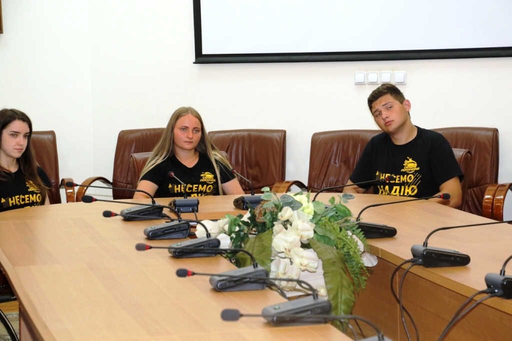 У Житомирській міській раді побували представники молодіжного громадського руху «Сильне покоління» 