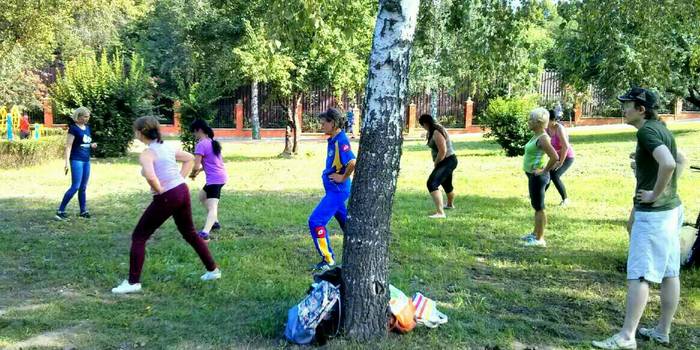 Киян заохочують до здорового способу життя безкоштовними тренуваннями