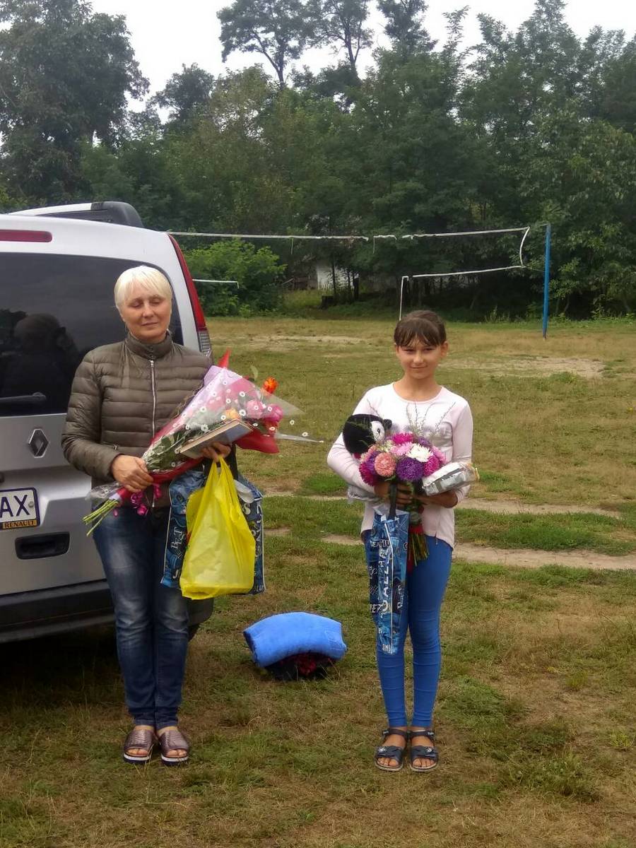 Крещение двоих людей состоялось в поселке Николаевской области