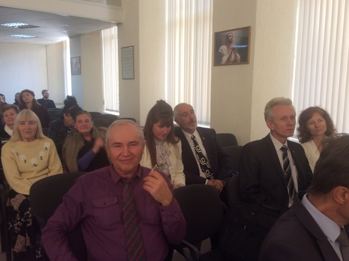 В городе Черноморске состоялось посвящение молитвенного дома