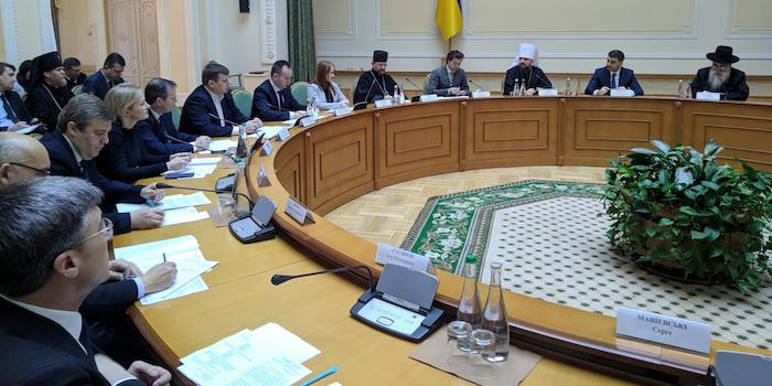 Відбулася зустріч представників ВРЦіРО з Прем'єр-міністром України