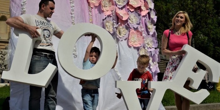 Молодь пройшла тест на «мову кохання» на святкуванні Дня сім’ї у Львові