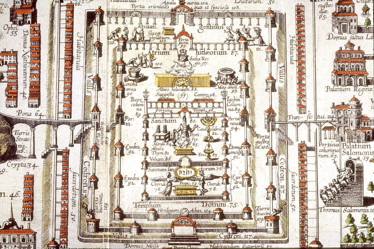 Реконструкція Другого Храму, Кельн, 1584, Джерело: wikimedia.org