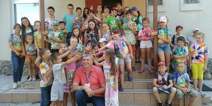 Десятая юбилейная каникулярная школа прошла в 8 общине Днепра