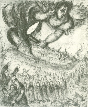 Марк Шагал. Захоплення Єрусалиму, 1956. Джерело: jewishideasdaily.com