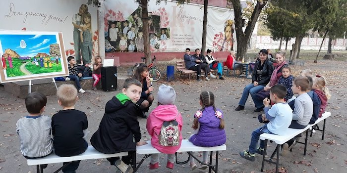 В "Альфа-Ник" проходила программа "Супердетки"