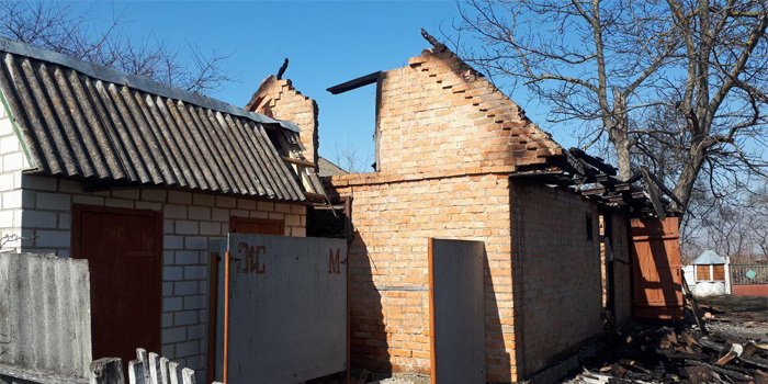 У селі Хмелище підпалили будинок, який належить Адвентистській церкві