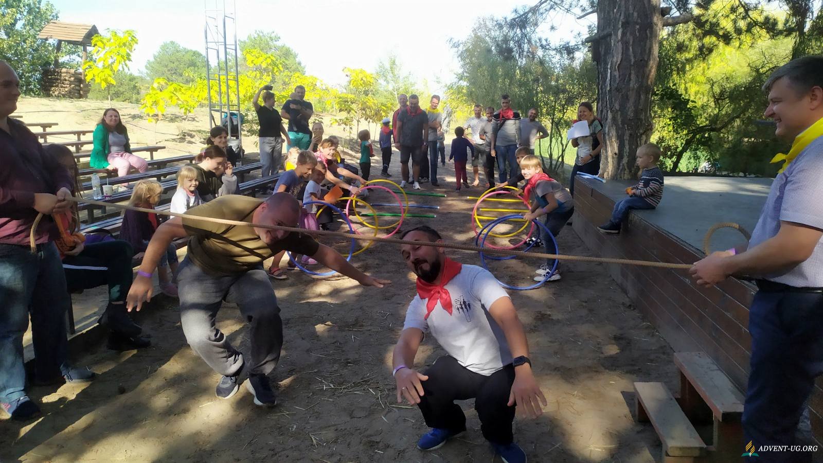 В Херсонском духовном центре "Ладошки" провели утренник на свежем воздухе