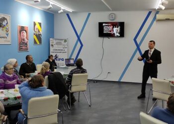 В первый день нового года в Запорожье состоялся обряд крещения